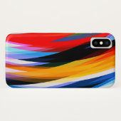 赤青黄黒 Case-Mate iPhoneケース (裏面(横))