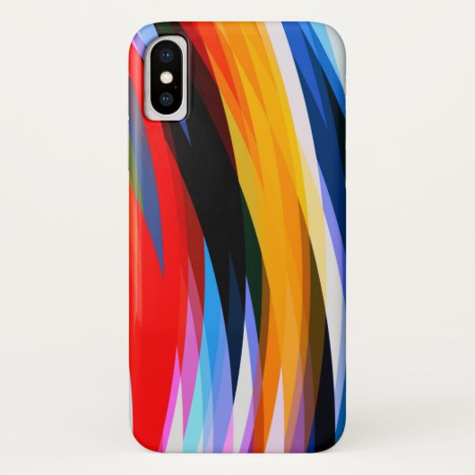 赤青黄黒 Case-Mate iPhoneケース (裏面)