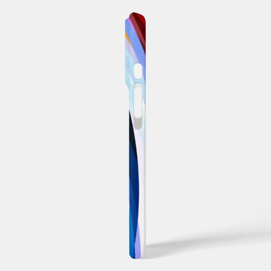 赤青黄黒 Case-Mate iPhoneケース (裏面 / 左)