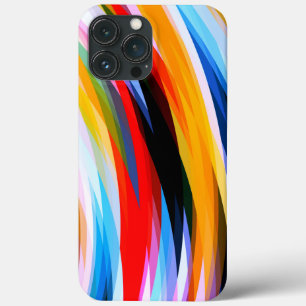 赤青黄黒 iPhone 13 PRO MAXケース