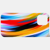 赤青黄黒 Case-Mate iPhoneケース (裏面 (横))