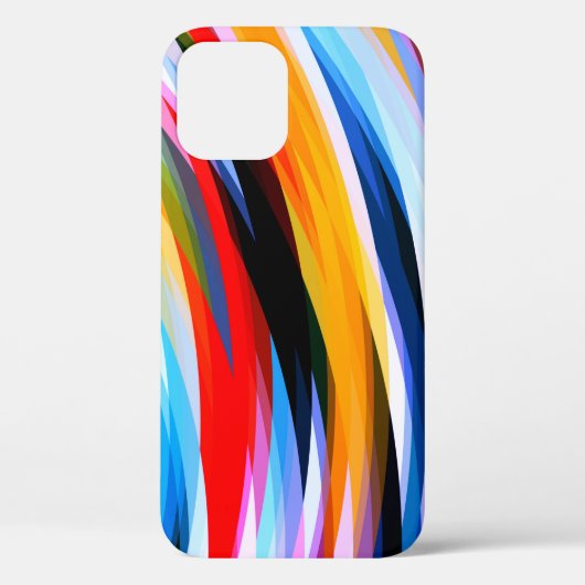赤青黄黒 Case-Mate iPhoneケース (裏面)