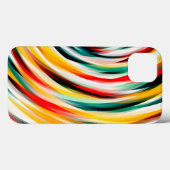 赤青黄黒 Case-Mate iPhoneケース (裏面 (横))