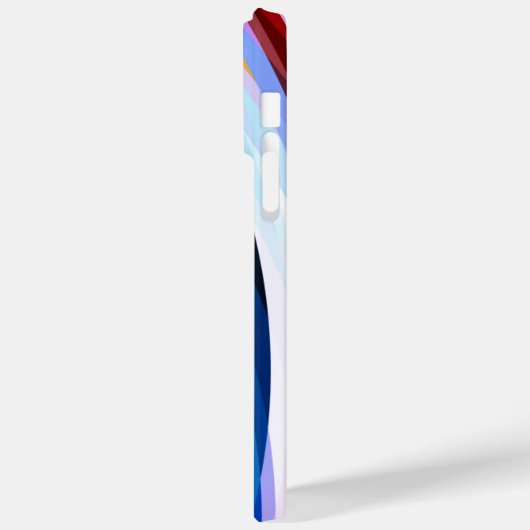 赤青黄黒 Case-Mate iPhoneケース (裏面 / 左)