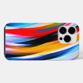 赤青黄黒 iPhoneケース (裏面横)