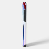 赤青黄黒 iPhoneケース (左側面)