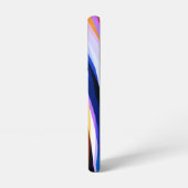 赤青黄黒 SAMSUNG GALAXYケース (左側面)