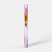 赤青黄黒 SAMSUNG GALAXYケース (右側面)
