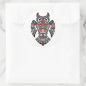 赤青・黒灰田霊梟 ラウンドシール (バッグ)