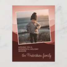 赤面かわいらしコーラルピンク抽象芸術季節のごあいさつ