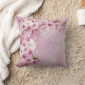 赤面さくらんぼブロッサム結婚ズ クッション (ブランケット)