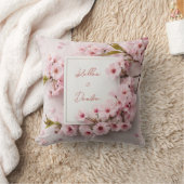 赤面さくらんぼブロッサム結婚ズ クッション (ブランケット)