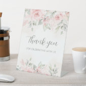 赤面した結婚バラが我々のPedに結婚歓迎 台座サイン (インサイチュ)