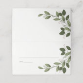 赤面するスリグ、座席表 プレイスカード (外部開封)