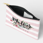 赤面するバラ結婚フローラの嫁の母 アクセサリーポーチ (見開き)