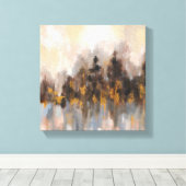 赤面する森1 キャンバスプリント (インサイチュ (ウッドフロア))