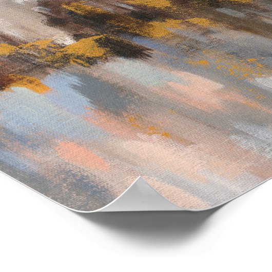 赤面する森1 ポスター (角)