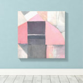 赤面する花嫁 キャンバスプリント (インサイチュ (ウッドフロア))