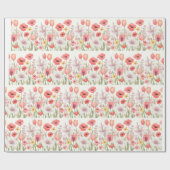 赤面する開花 ラッピングペーパー (フラット)