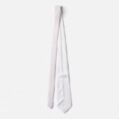 赤面とグレーの重なり合った楕円 ネクタイ (裏面)