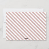 赤面とグレークリスマスリースホリデーフォトカード シーズンカード (裏面)