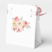 赤面とセージ・グリーンフローラ結婚ズ・サンキュー フェイバーボックス (裏面サイド)