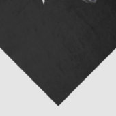 赤面とネイビーフローラエフェメラシリーズデザイン19 薄葉紙 (詳細)