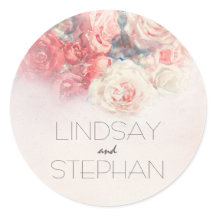 赤面とピンクローゼズウォーター結婚カラー