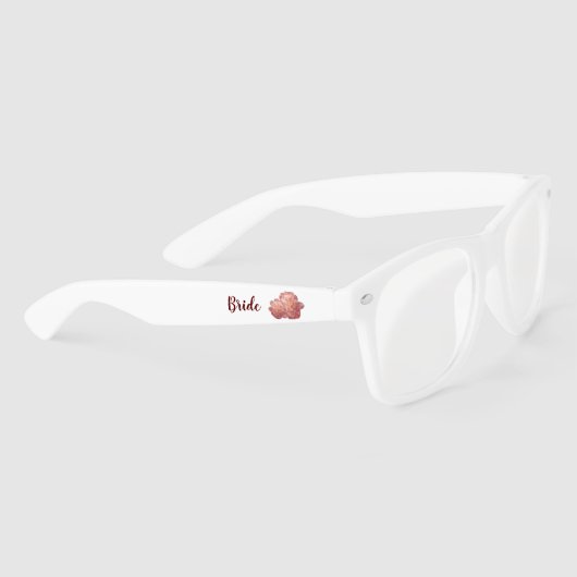 赤面とブルゴーニュ牡丹の花嫁の名前ホワイト サングラス (右)