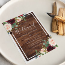 赤面とブルゴーニュ赤素朴花木結婚の木