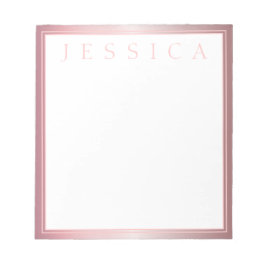 赤面と微妙なバラ グラデーション |お名前 ノートパッド