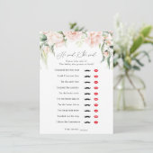 赤面と緑の彼は、彼女はシャワーのゲームを言った 招待状 (スタンド正面)