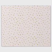 赤面と金ゴールドのJoyスクリプト | ホリデーラッピング紙 ラッピングペーパー (フラット)