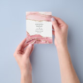 赤面と金ゴールドアゲ結婚ート チラシ (手)