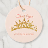 赤面と金ゴールドクラウン フェイバータグ (正面)