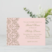 赤面と金ゴールドレース 招待状 (スタンド正面)