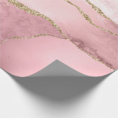 赤面と金ゴールド瑪瑙 ラッピングペーパー (角)