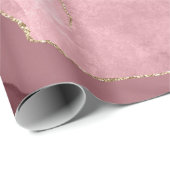 赤面と金ゴールド瑪瑙 ラッピングペーパー (ロールコーナー)