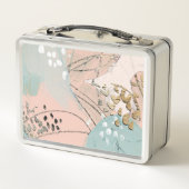 赤面と金ゴールドI メタルランチボックス (裏面)