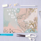 赤面と金ゴールドI 薄葉紙 (クラフト)