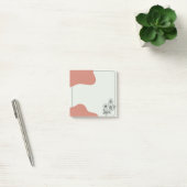 赤面と開花フローラ ポストイット (オフィス)