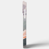 赤面と開花：パステルインクの花 Case-Mate iPhoneケース (裏面 / 左)