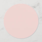 赤面と黒エレガント文字円形 メニュー (裏面)