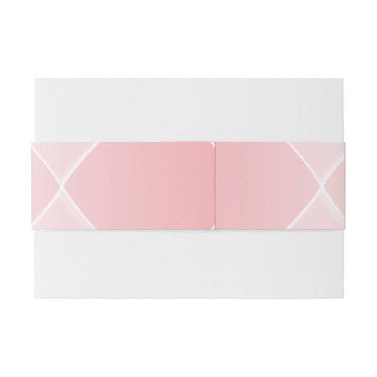 赤面のピンクのダイヤモンド結婚式の腹バンド 招待状ベリーバンド (裏面例)