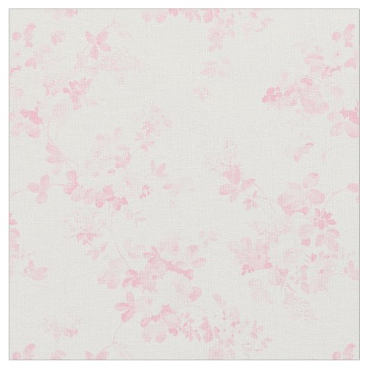 赤面のピンクのヴィンテージのバラのエレガントな花柄 ファブリック (クローズアップ)