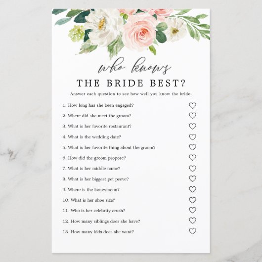 赤面のフローラ花嫁のゲーム最高のカードを知る (正面)