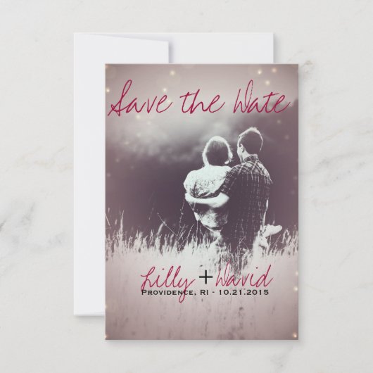 赤面のライトの保存日付 セーブザデート (正面)