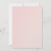 赤面の希望 招待状 (裏面)