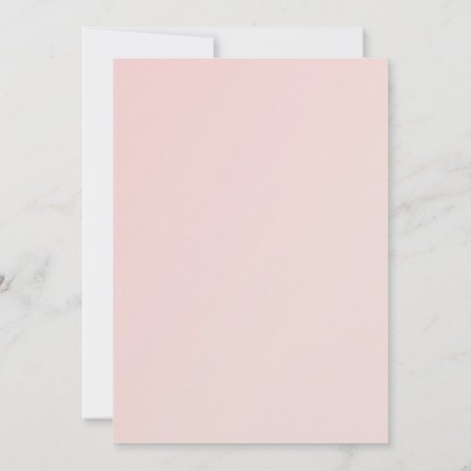 赤面の希望 招待状 (裏面)