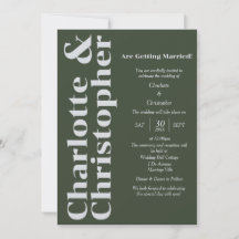 赤面の愛 – ダークグリーン&グレーモダン